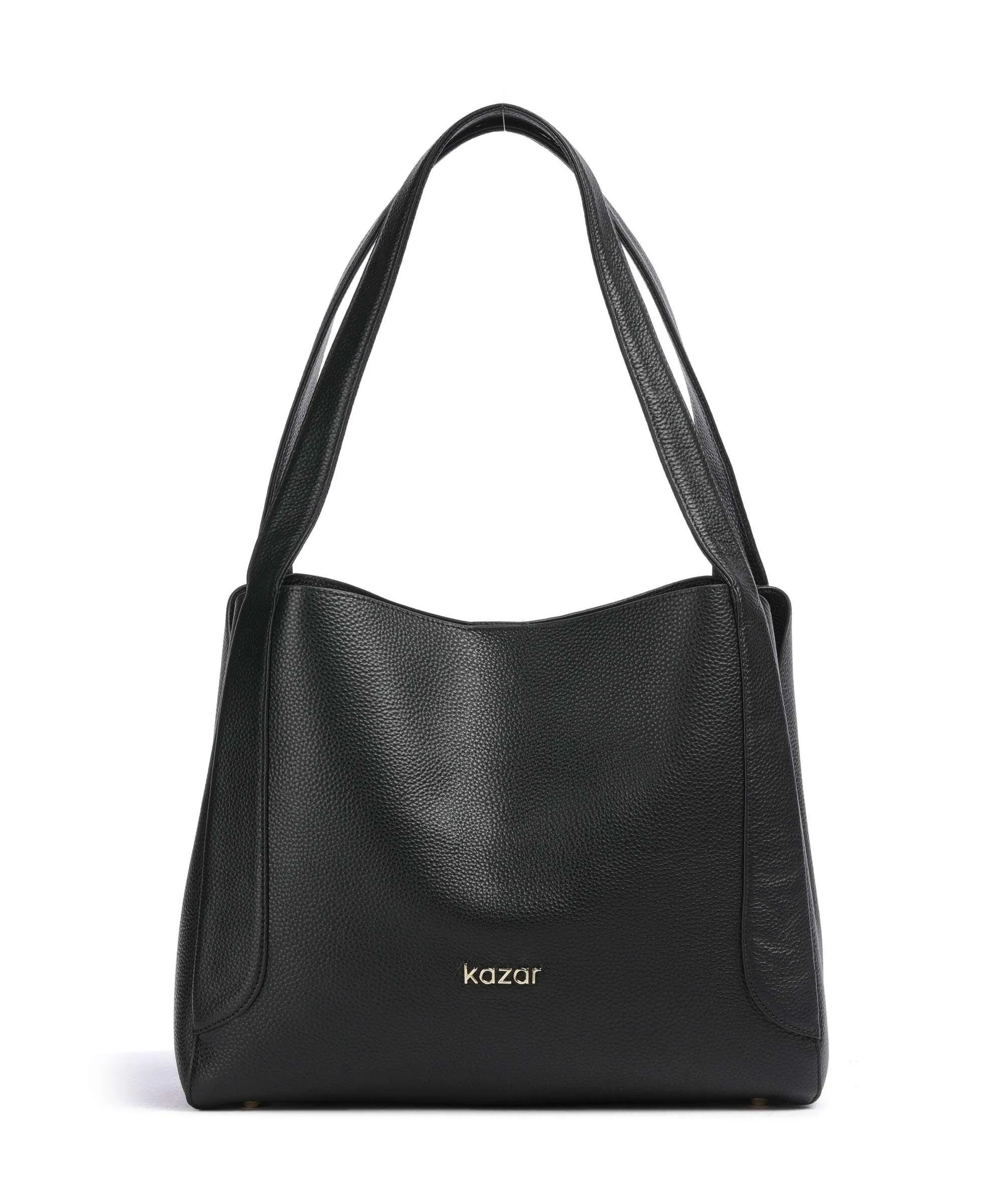  Kazar Ange Borsa hobo pelle di vacchetta grana nero  