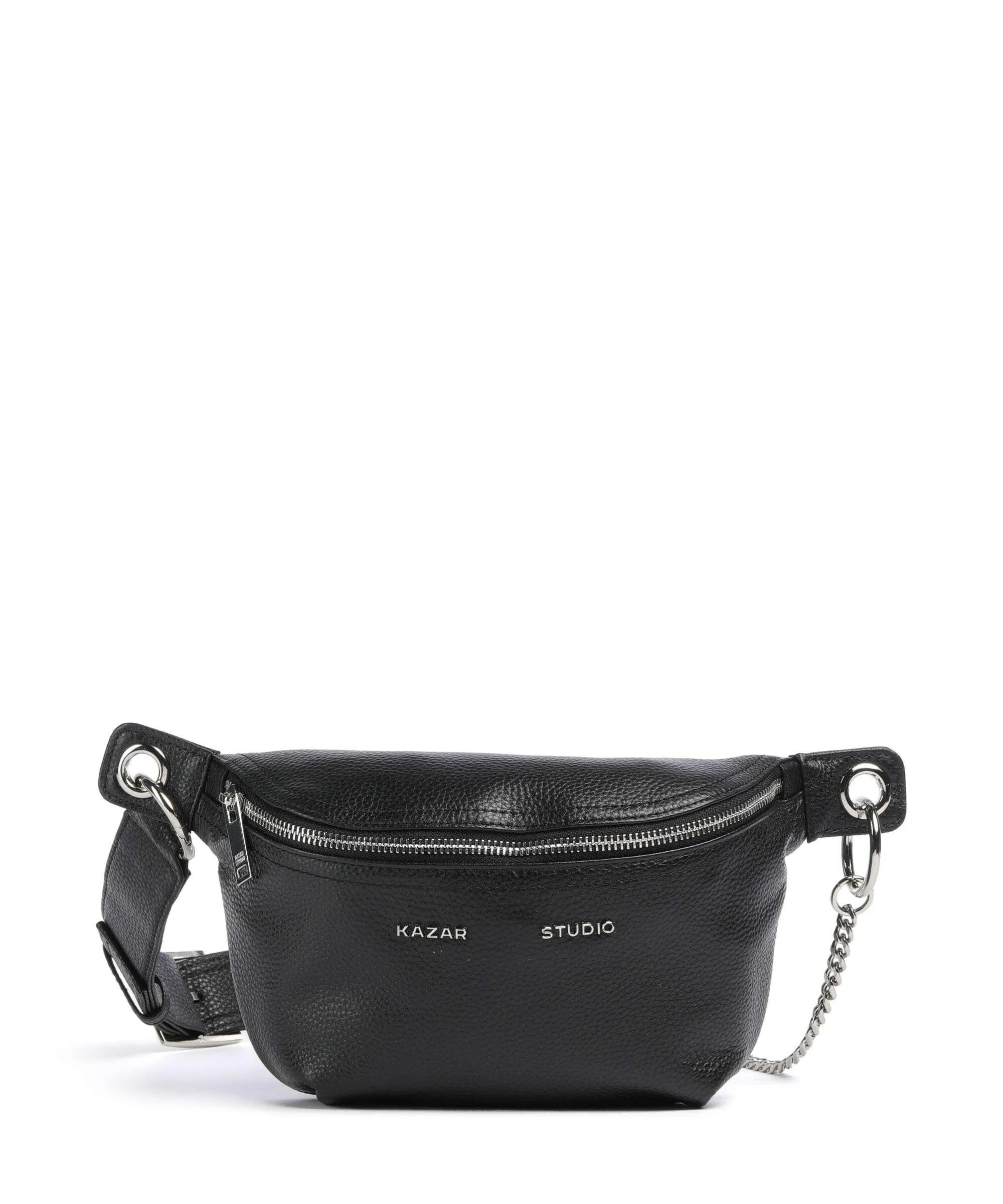  Kazar Noel Borsa a tracolla pelle granulata nero  