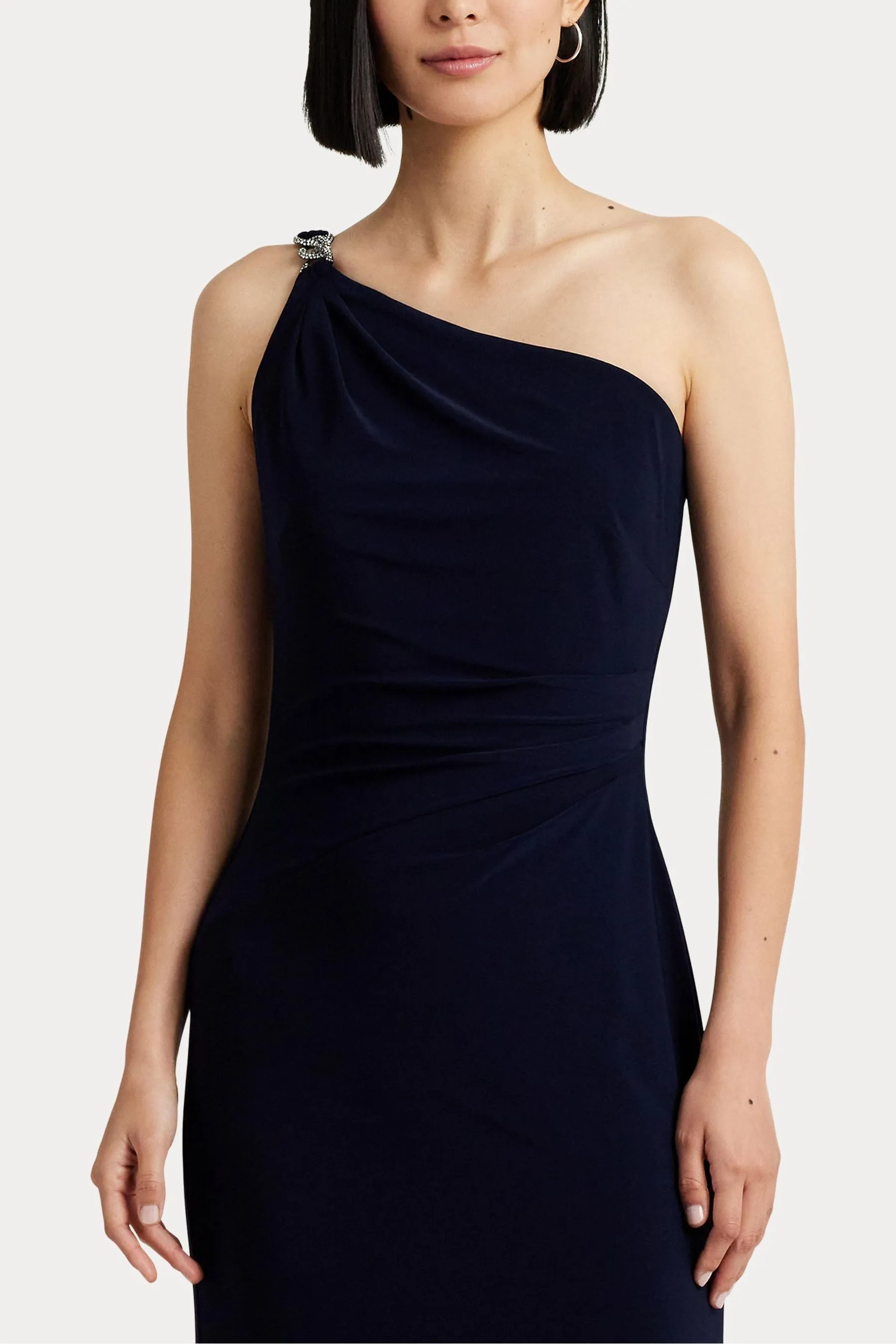 Lauren Ralph Lauren - Belina - Abito da sera monospalla in jersey    