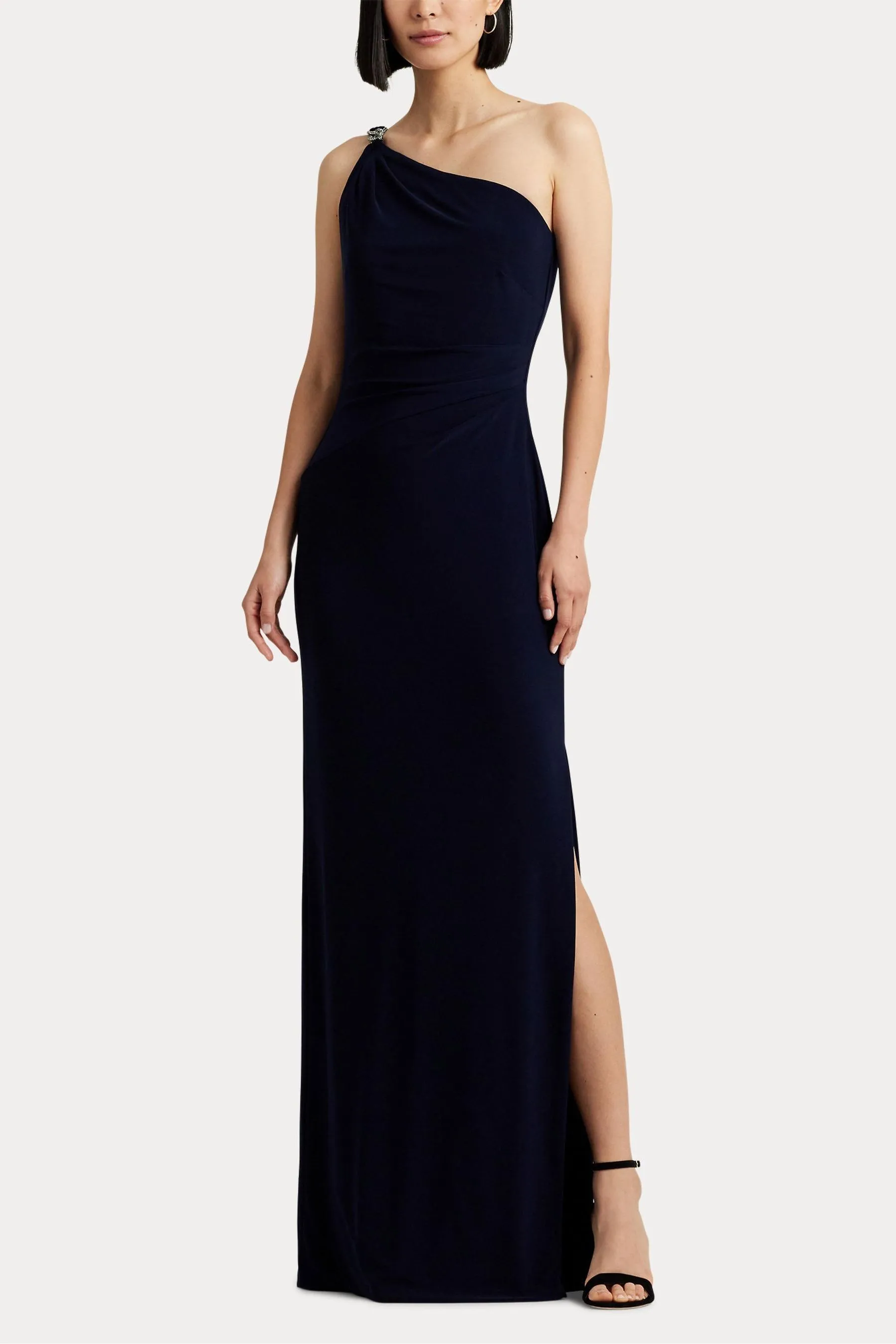 Lauren Ralph Lauren - Belina - Abito da sera monospalla in jersey    