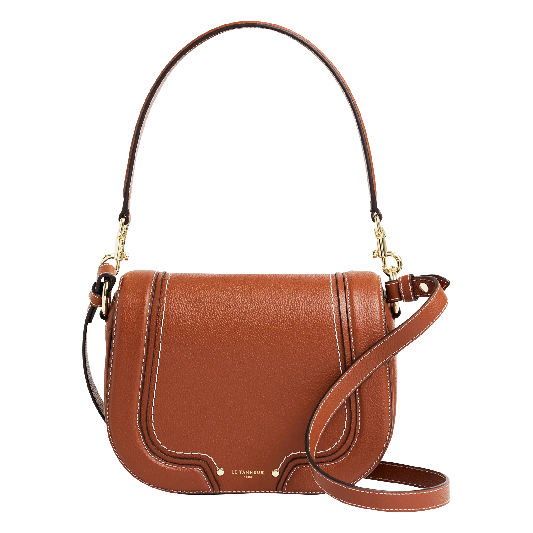  LE TANNEUR   ELLA - Borsa a spalla in pelle | Marrone
