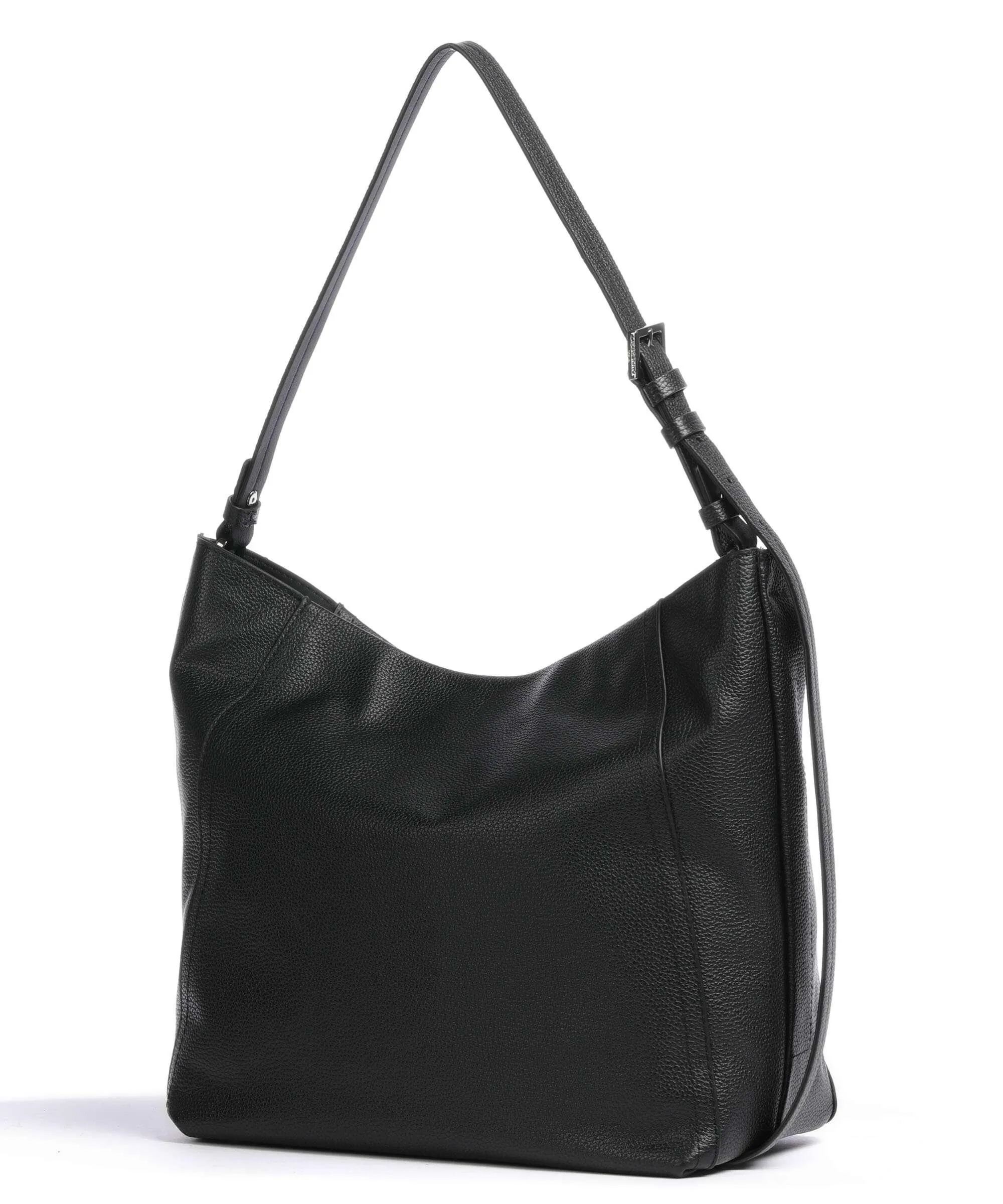  Liebeskind Chudy Small Pebble M Borsa hobo pelle di vacchetta grana nero  