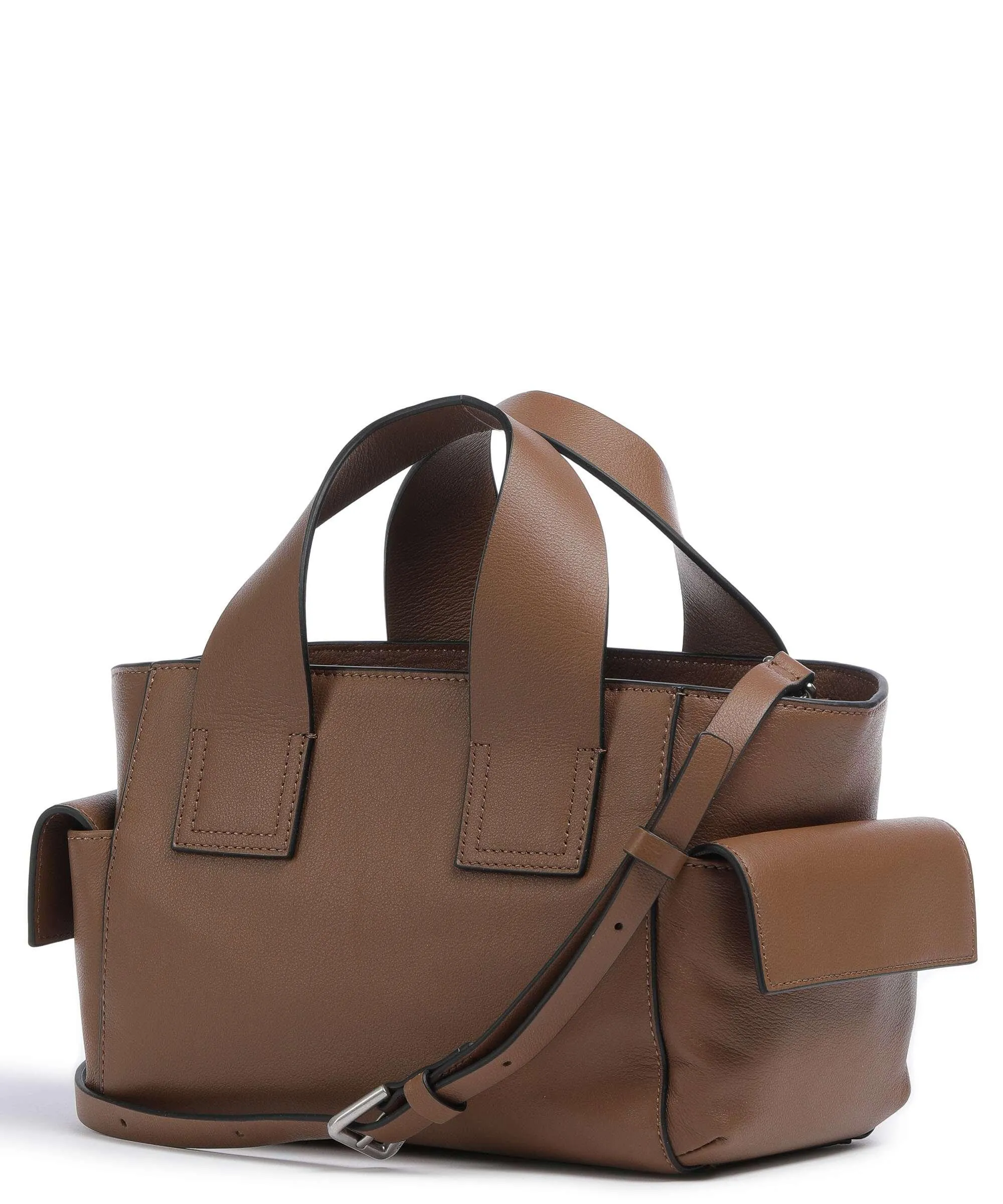  Liebeskind Sienna 2 S Borsa a mano pelle a grana fine marrone  