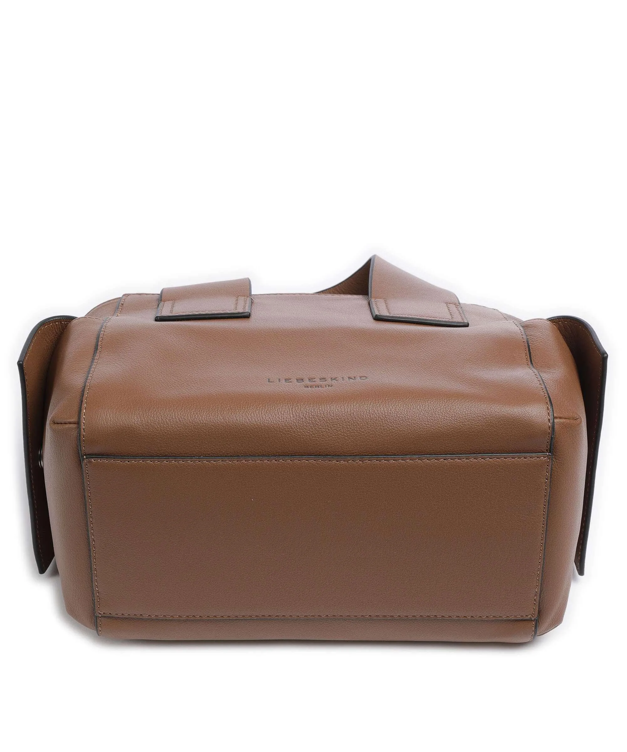 Liebeskind Sienna 2 S Borsa a mano pelle a grana fine marrone  