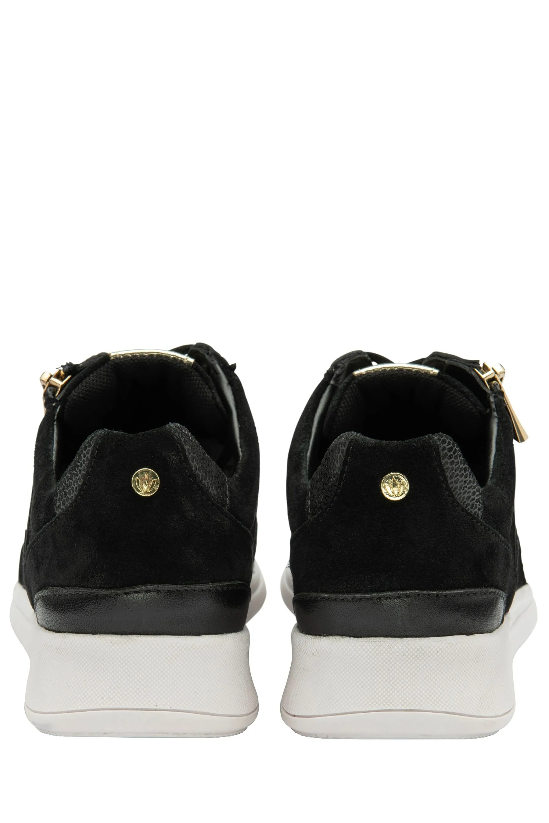 Lotus - Scarpe da ginnastica casual in pelle con zip