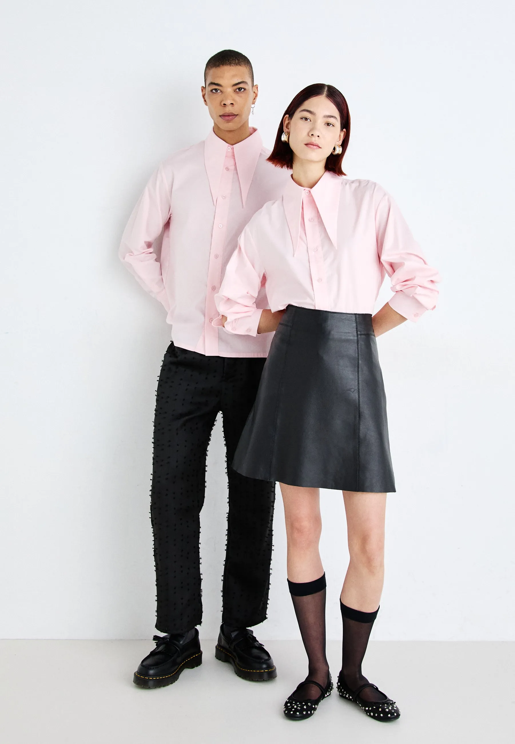 LUCAS RETRO COLLAR UNISEX - Camicia