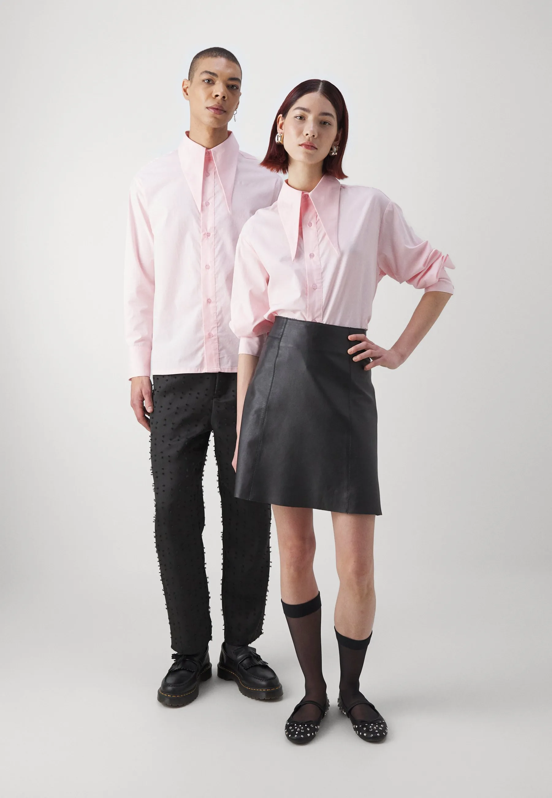 LUCAS RETRO COLLAR UNISEX - Camicia