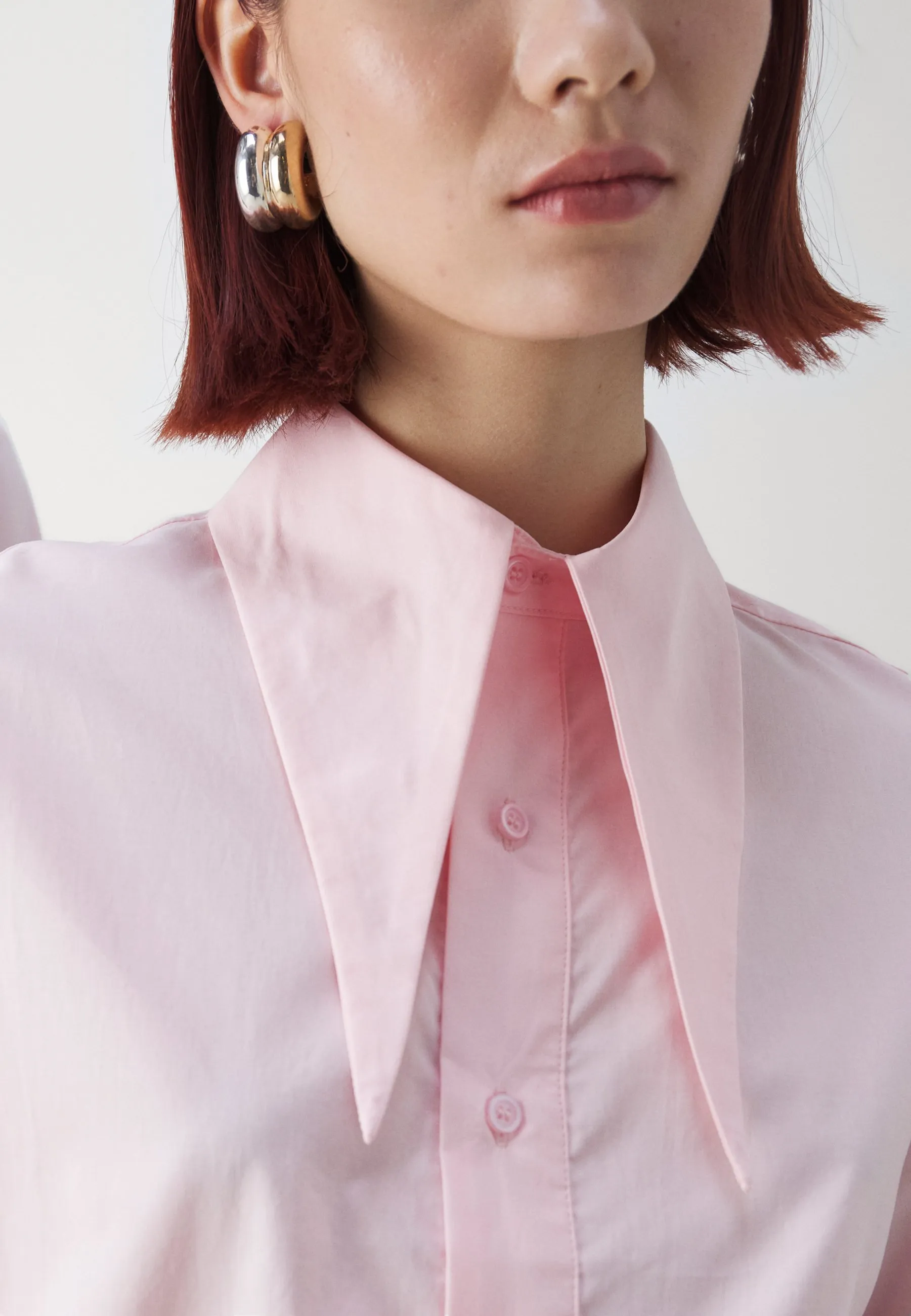 LUCAS RETRO COLLAR UNISEX - Camicia