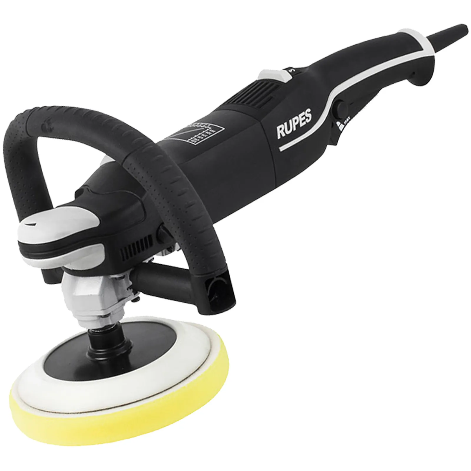 Lucidatrice Angolare Rotativa 125mm RUPES BigFoot 1200 Watt Kit Completo per Carrozzeria Auto LH19E/DLX
