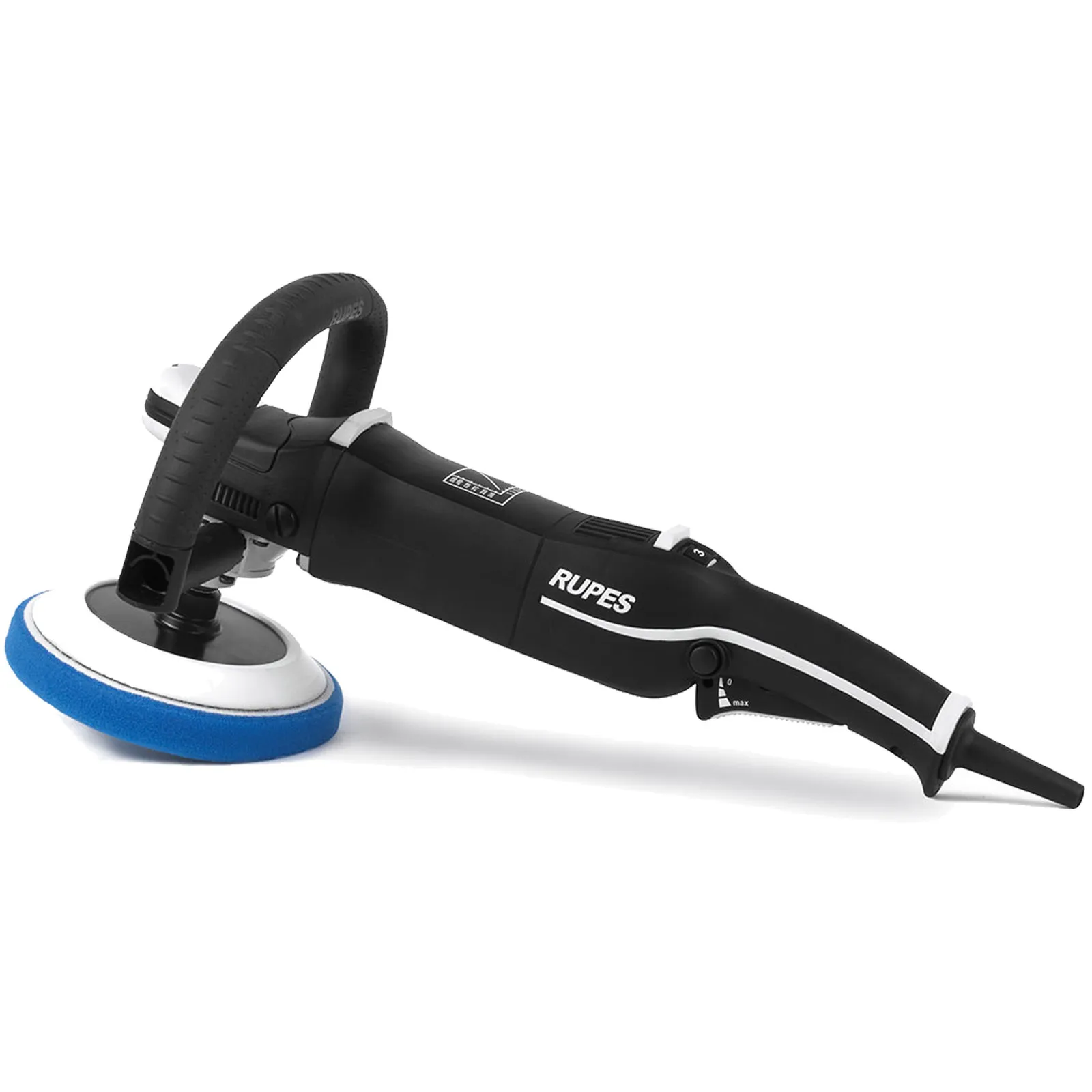 Lucidatrice Angolare Rotativa 125mm RUPES BigFoot 1200 Watt Kit Completo per Carrozzeria Auto LH19E/DLX