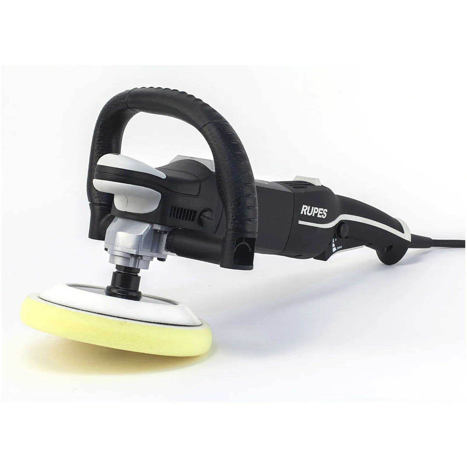 Lucidatrice Angolare Rotativa 125mm RUPES BigFoot 1200 Watt Kit Completo per Carrozzeria Auto LH19E/DLX