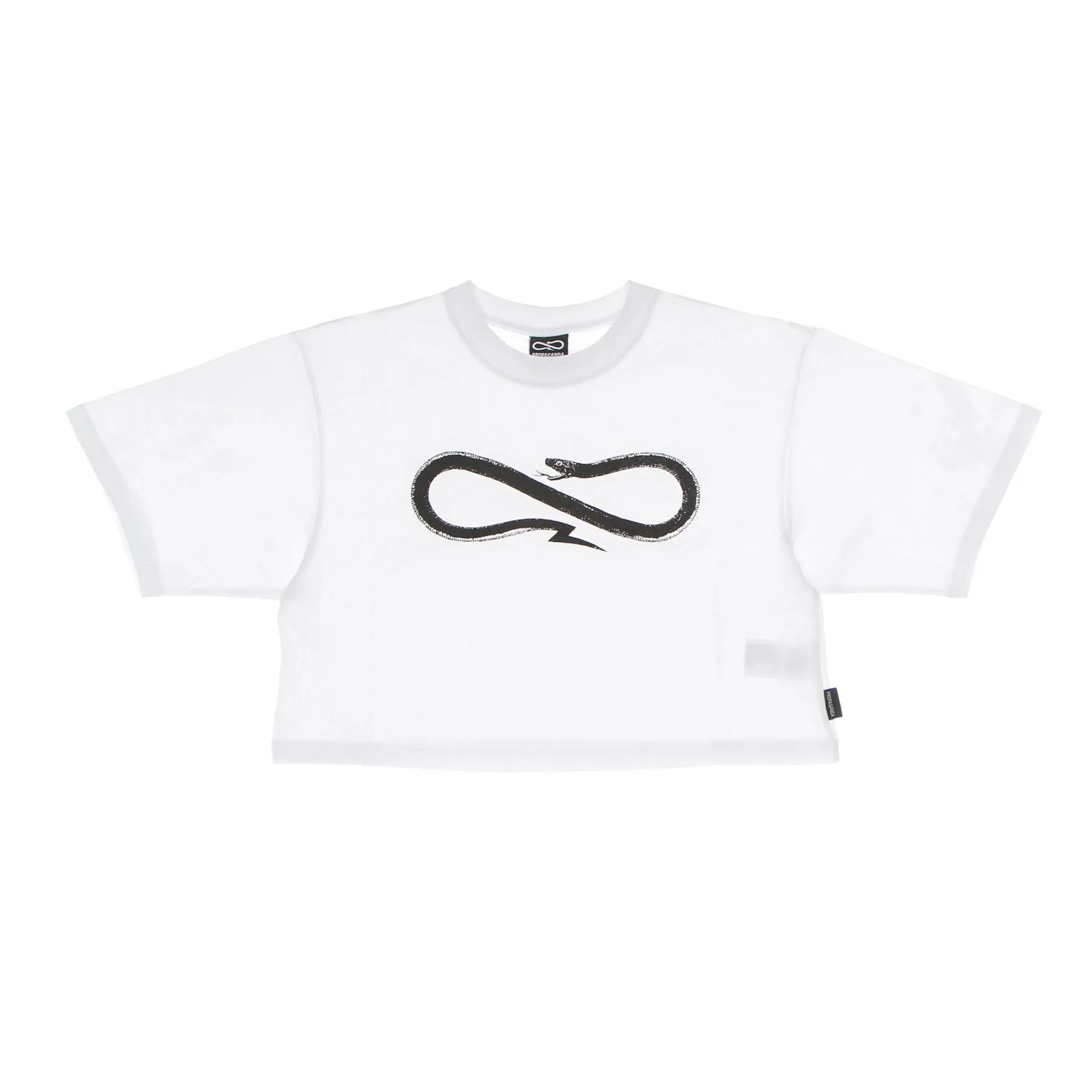 Maglietta Corta Donna Logo Tee White