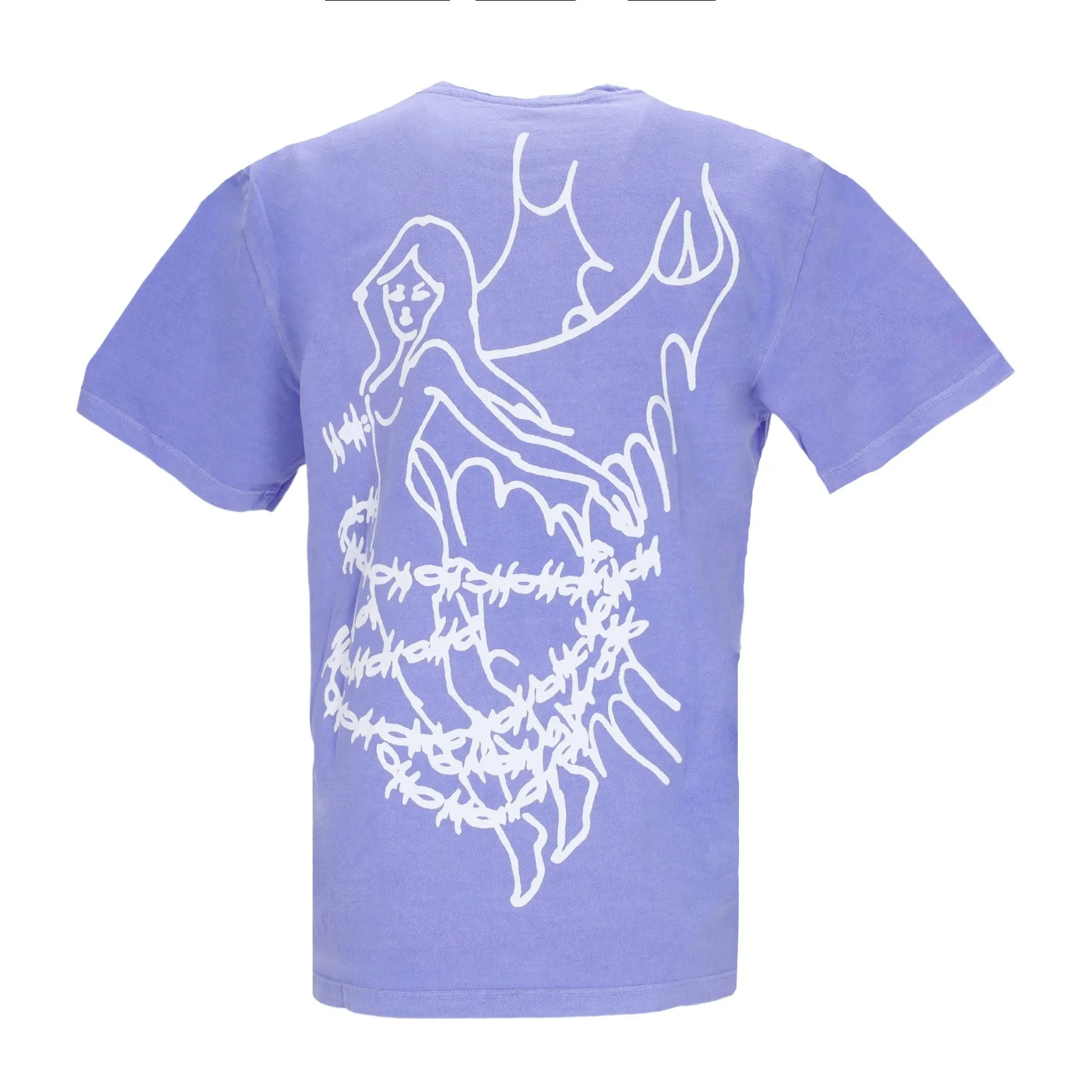 Maglietta Donna Cherub Throwie Pigment Choice Box Digital Violet