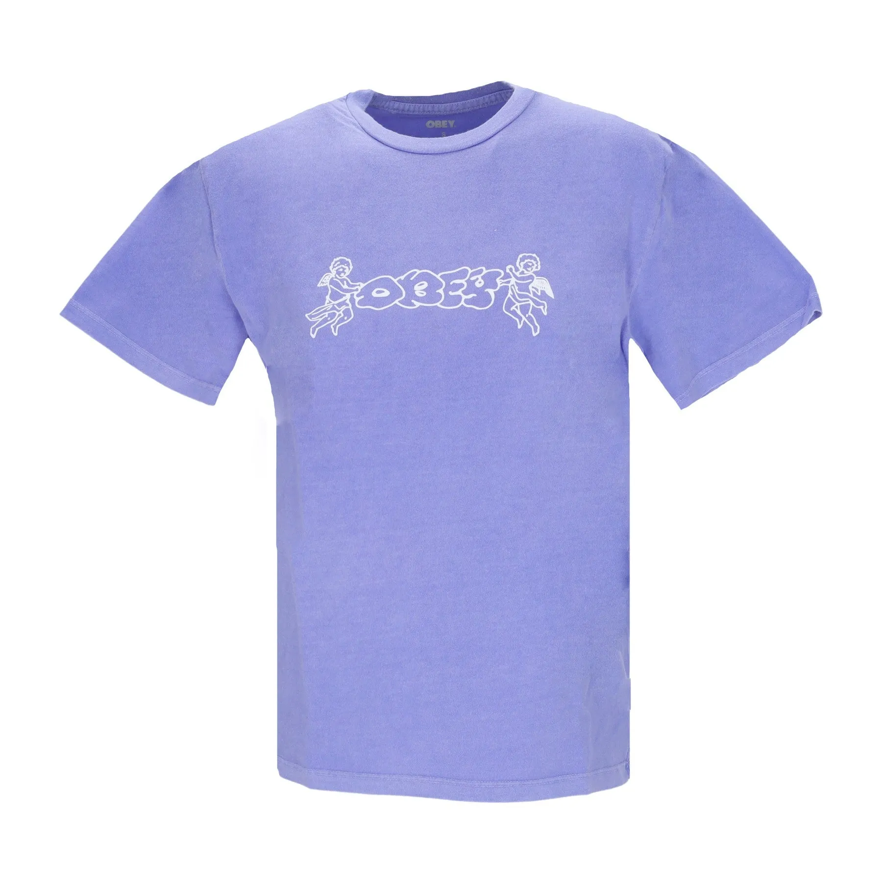 Maglietta Donna Cherub Throwie Pigment Choice Box Digital Violet