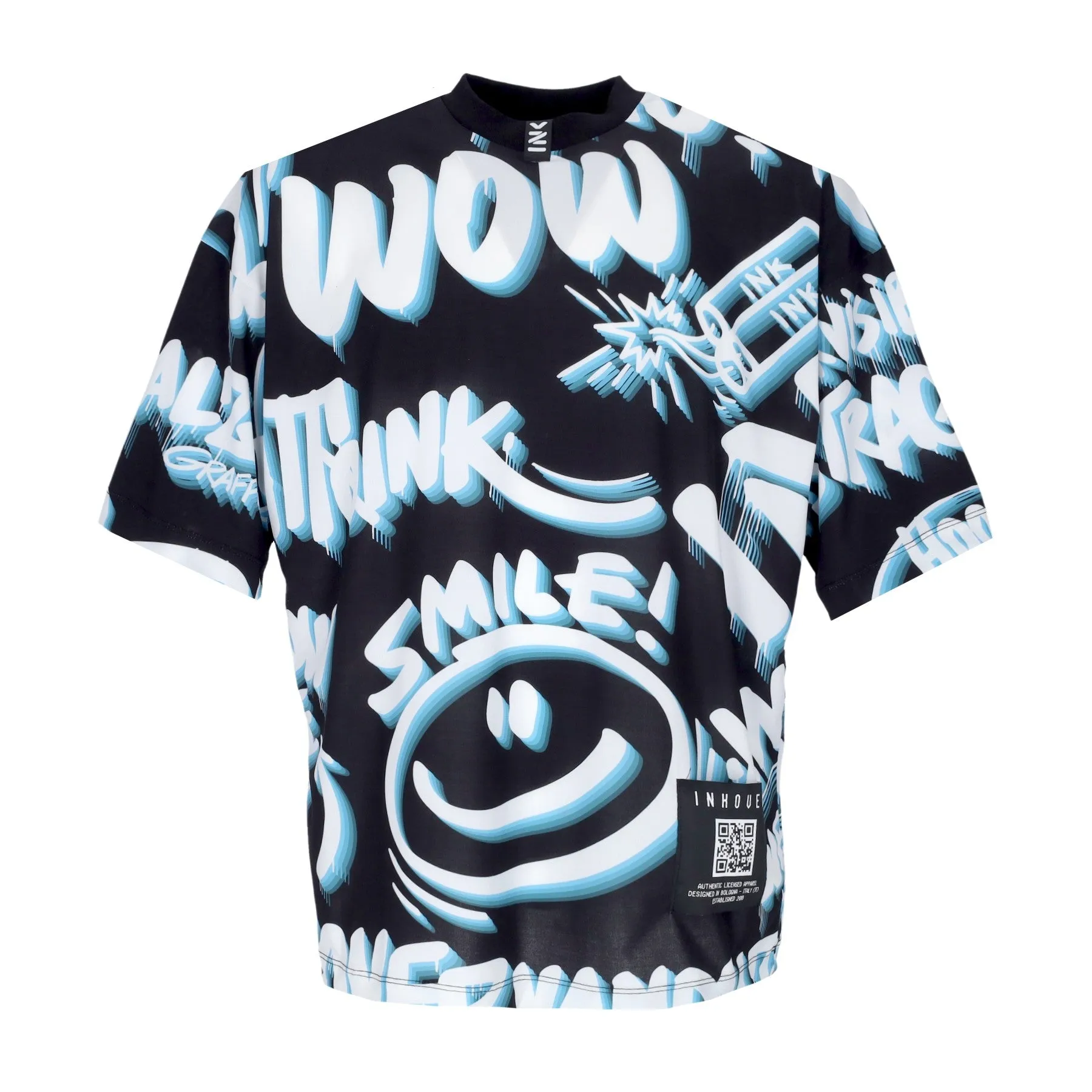Maglietta Uomo Allover Ink T3 Multi