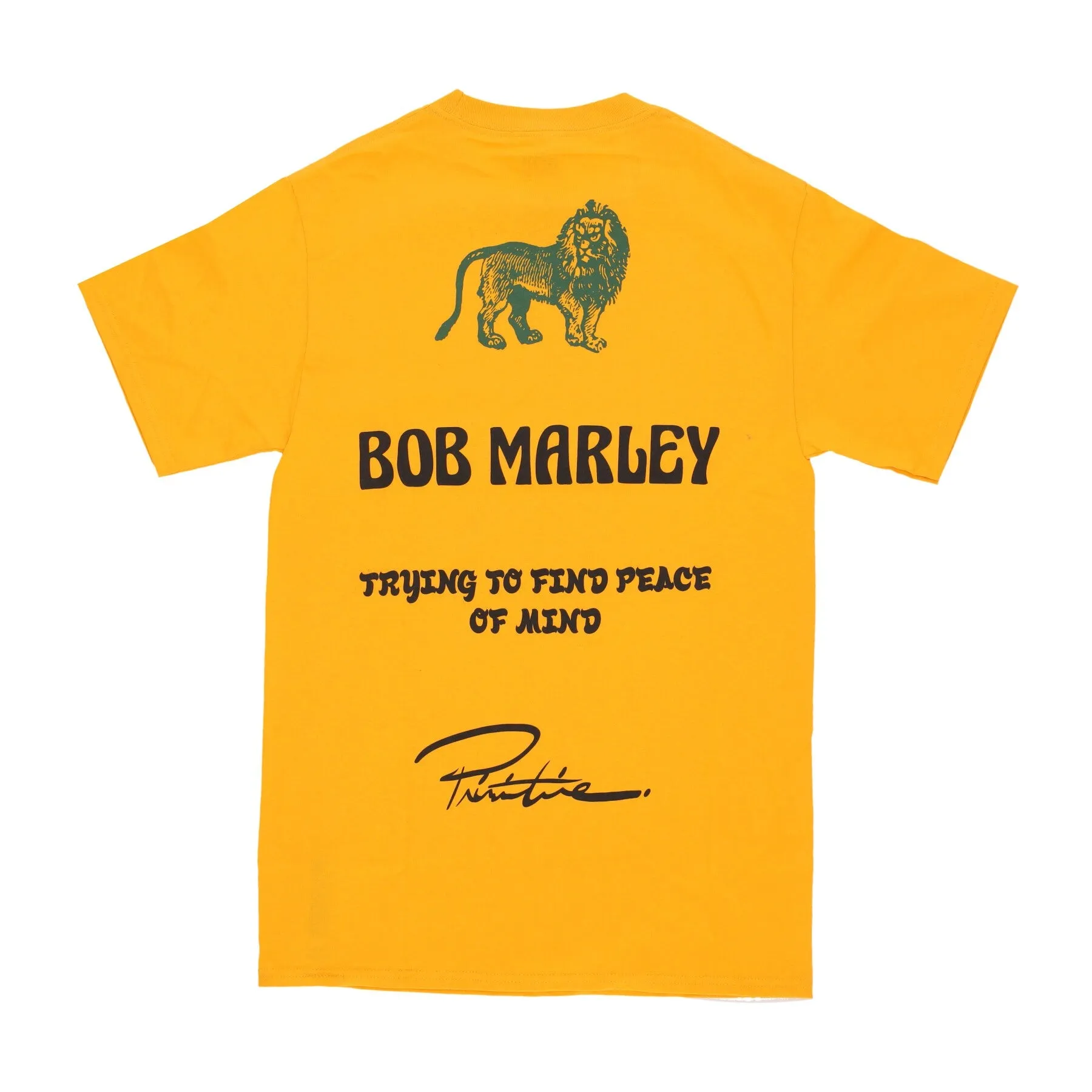 Maglietta Uomo Heartache Tee X Bob Marley Gold