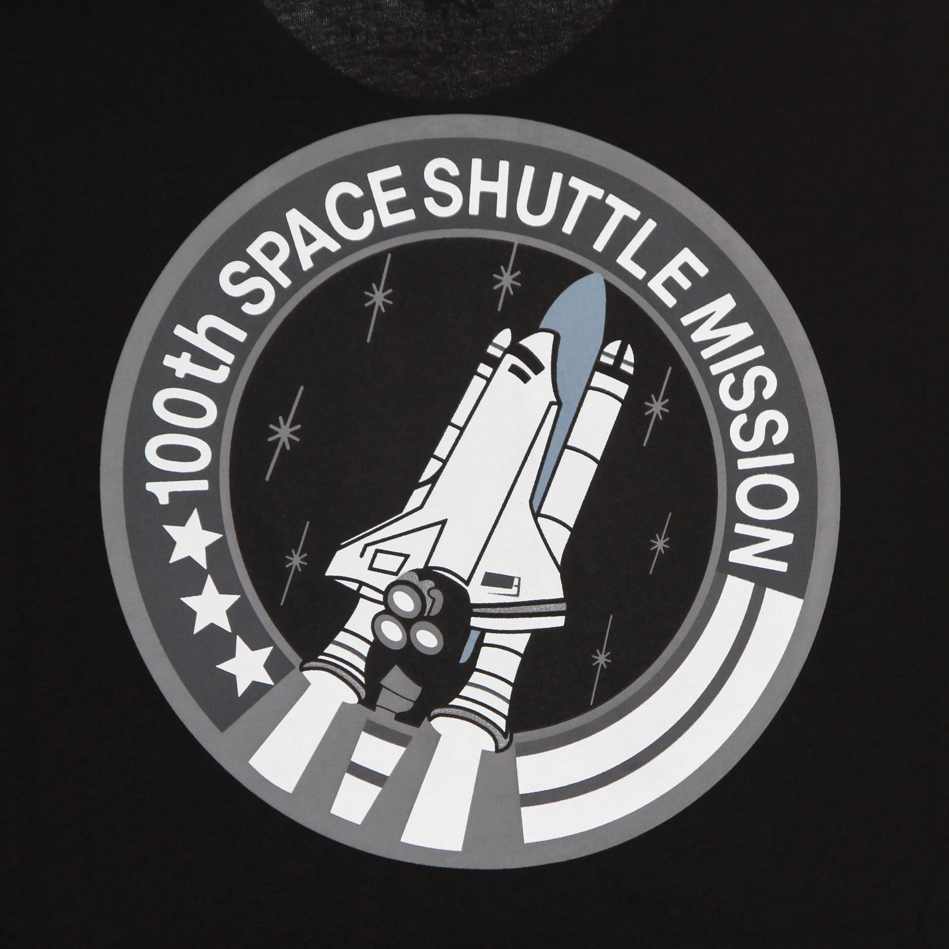 Maglietta Uomo Space Shuttle Tee Black