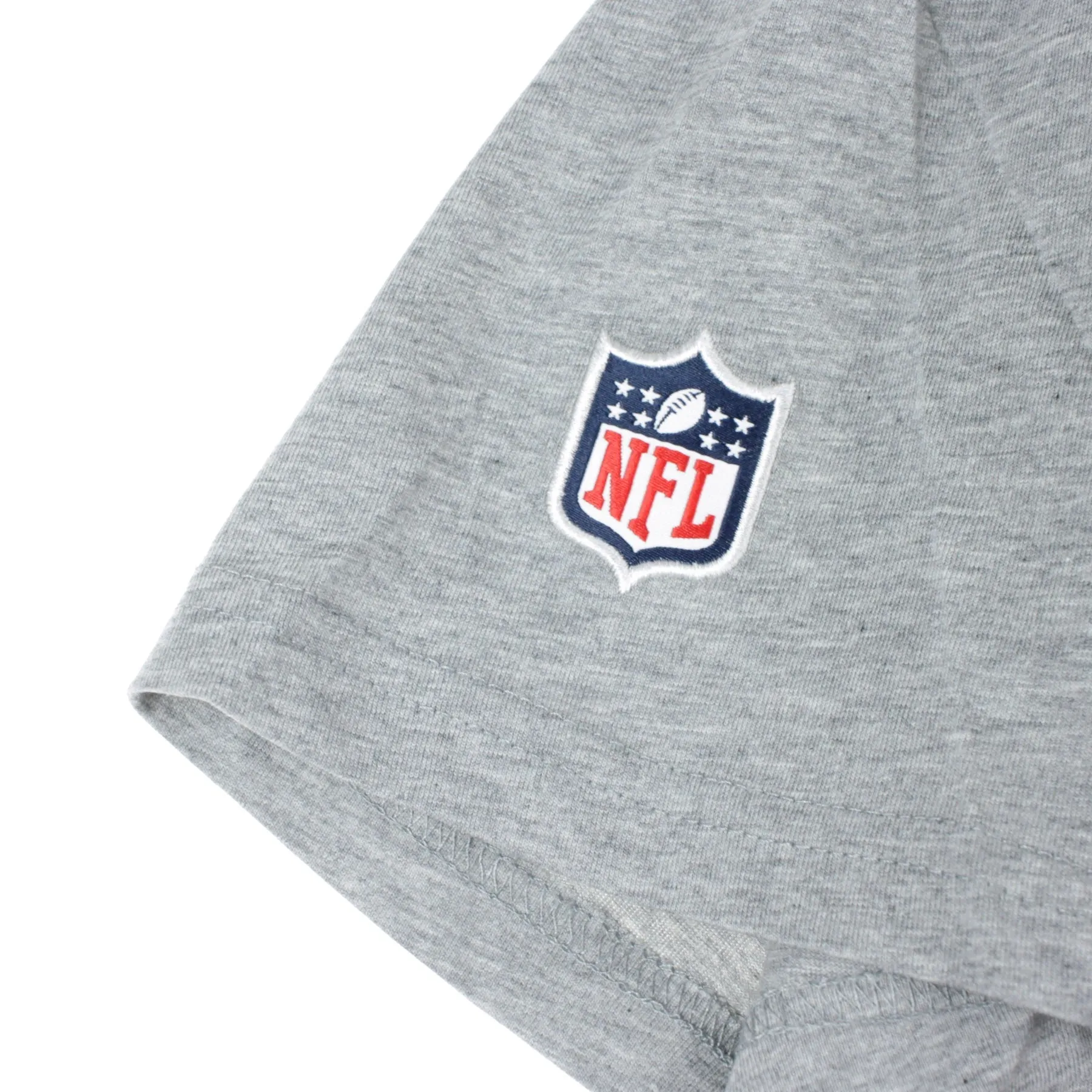 Maglietta Uomo Team Logo Nfl Tee Heather Grey