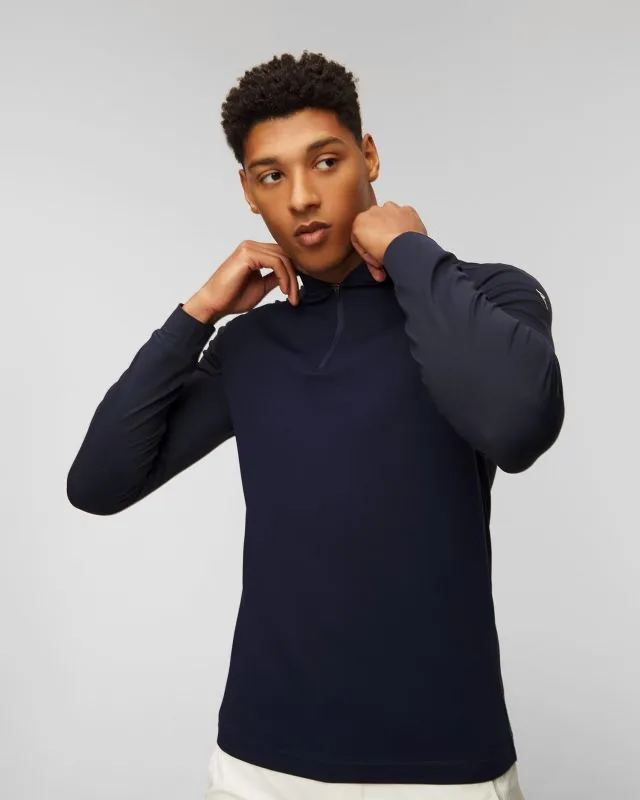 Maglione a collo alto con chiusura Chervo Tobacco