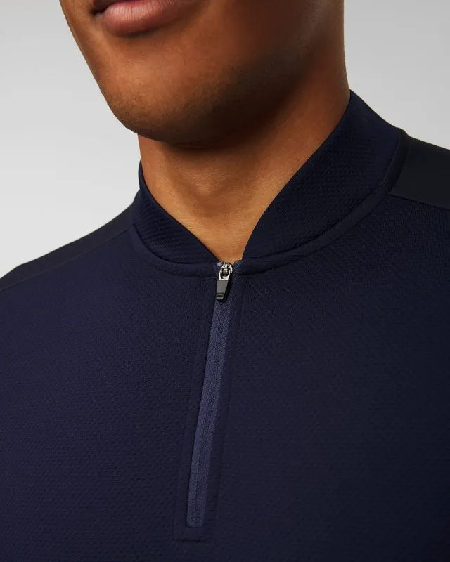 Maglione a collo alto con chiusura Chervo Tobacco