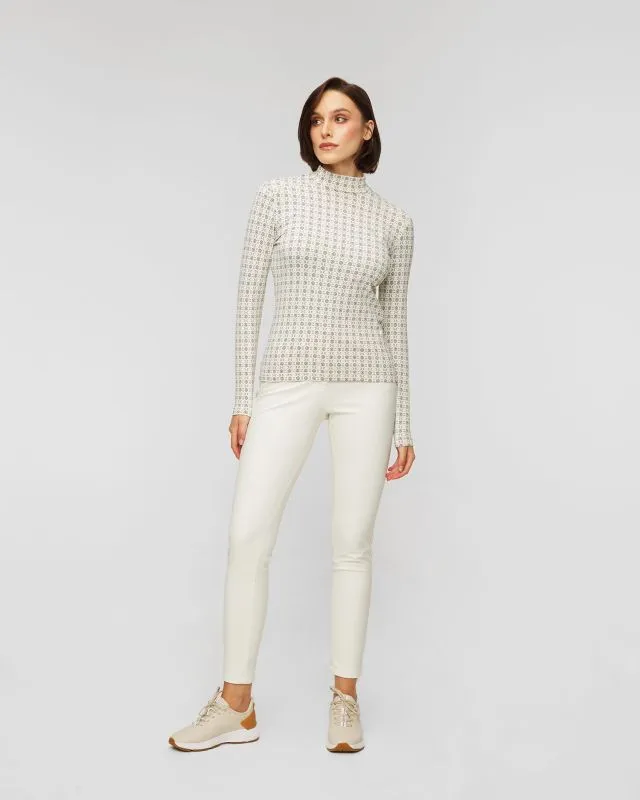 Maglione a collo alto da donna Chervo Tribal