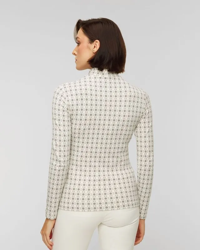 Maglione a collo alto da donna Chervo Tribal