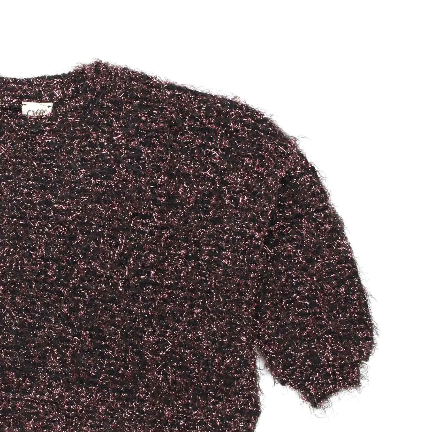 Maglione Belinda Nero E Rosa Bambina E Teenager