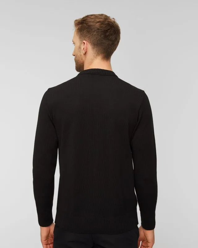 Maglione di lana da uomo Paul&Shark Nero