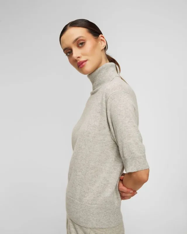 Maglione in cashmere da donna Allude Turtleneck-sweater