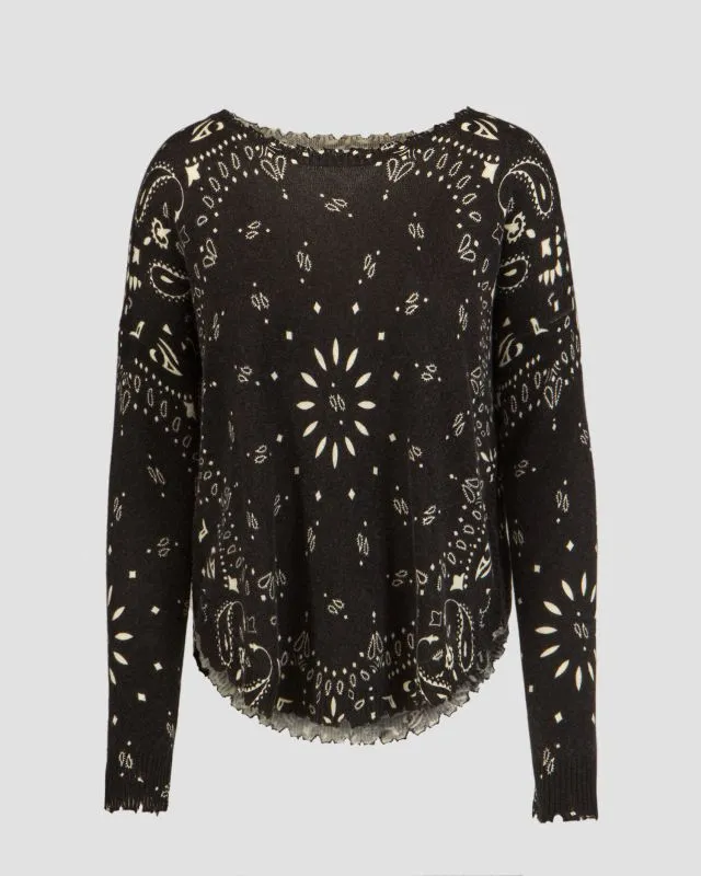 Maglione in cashmere da donna Kujten Mela Bandana