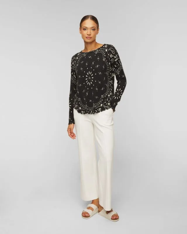 Maglione in cashmere da donna Kujten Mela Bandana