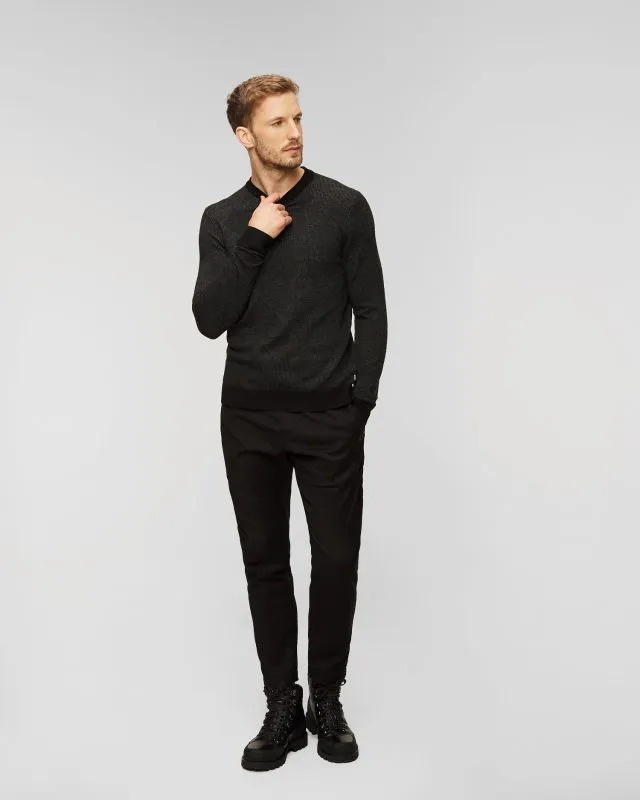 Maglione in lana da uomo Hugo Boss Motivo