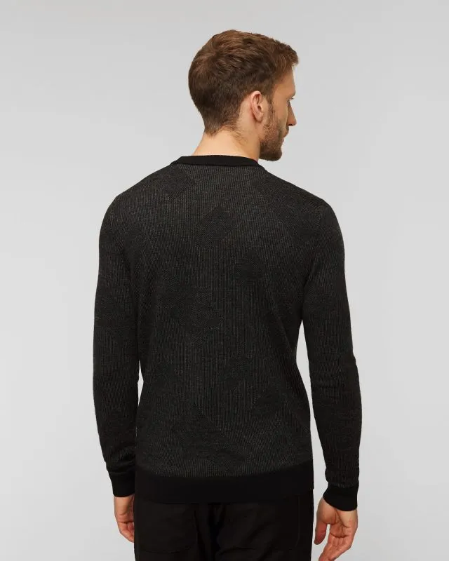 Maglione in lana da uomo Hugo Boss Motivo