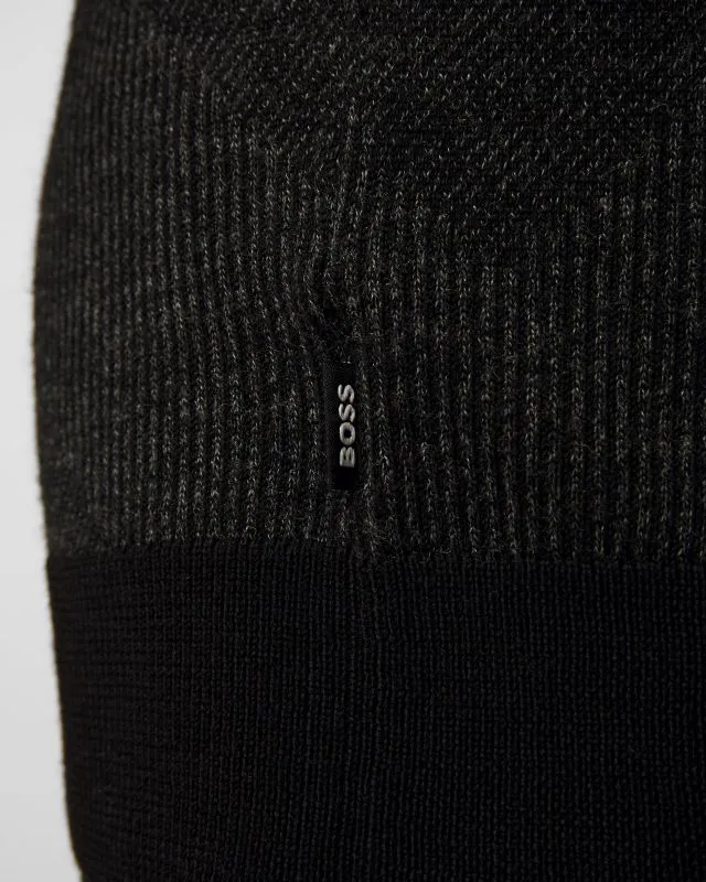 Maglione in lana da uomo Hugo Boss Motivo