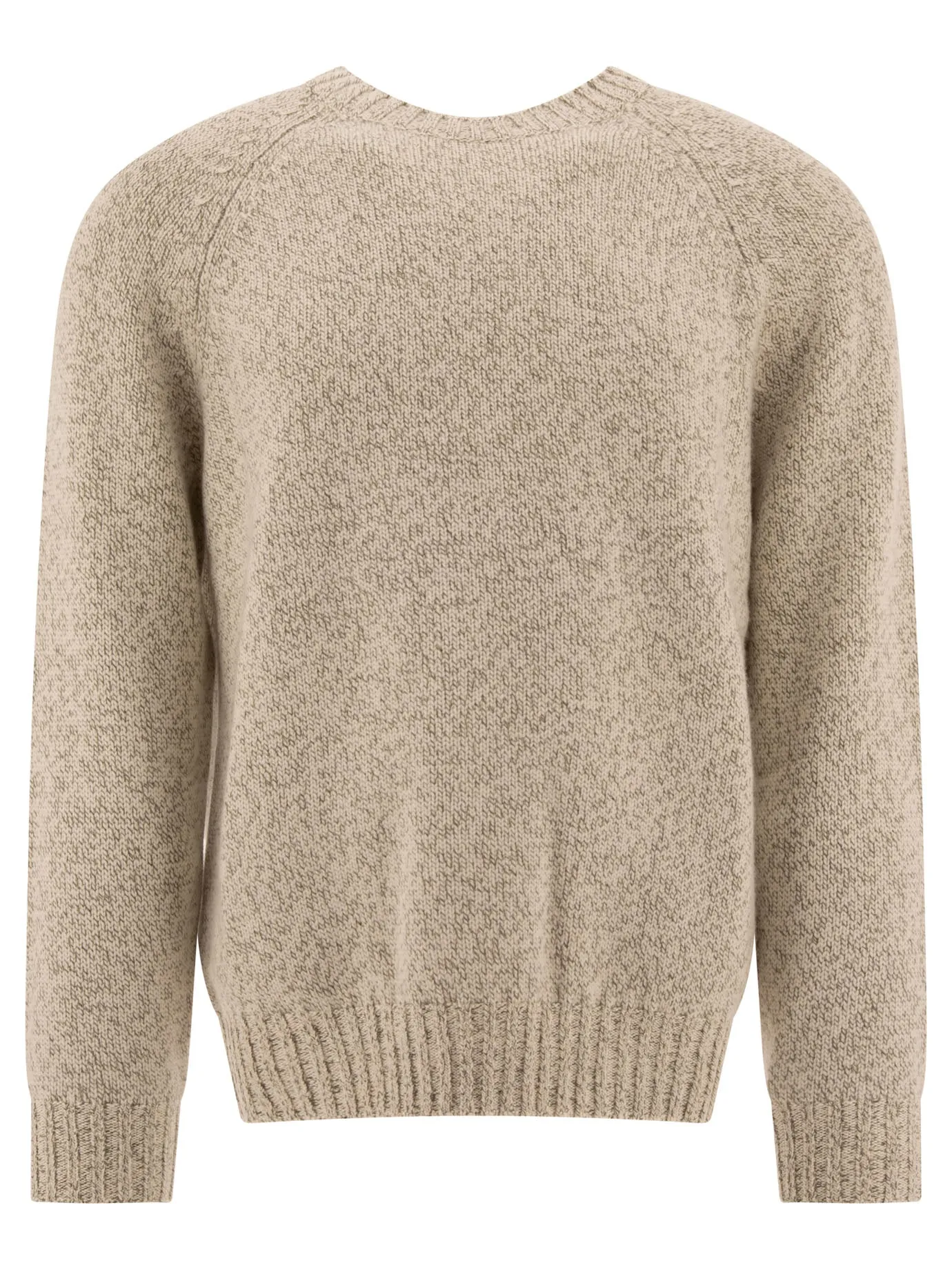 Maglione mouliné Brunello Cucinelli con maniche Raglan