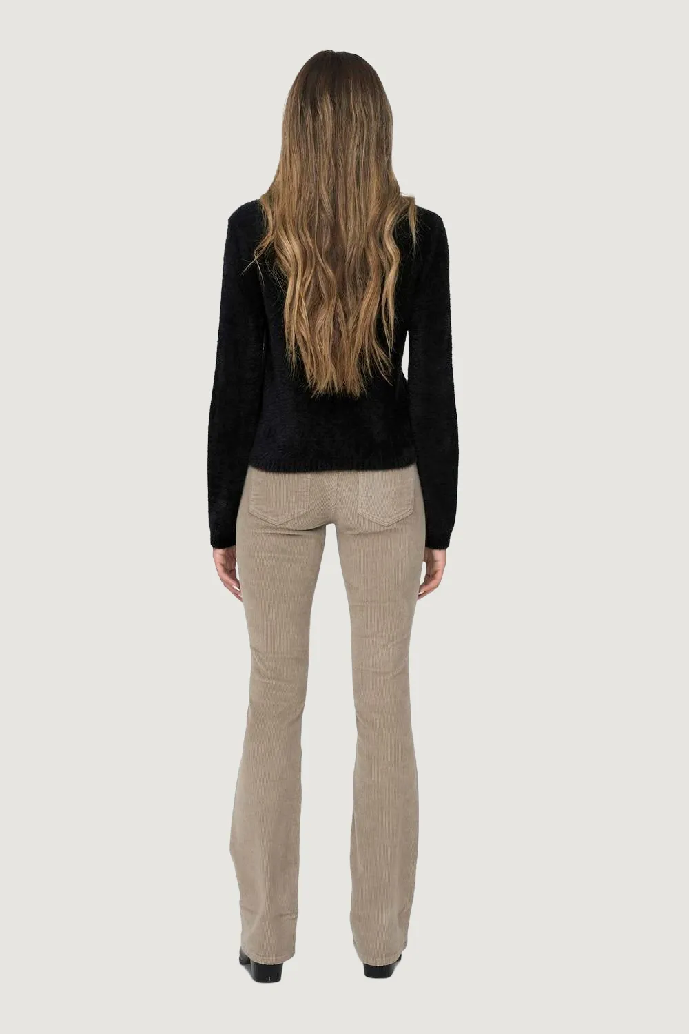 Maglione Only onlpiumo ls o-neck knt Nero