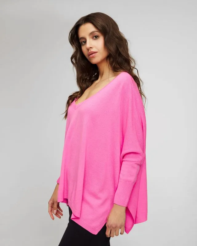 Maglione rosa in cashmere da donna Kujten Minie