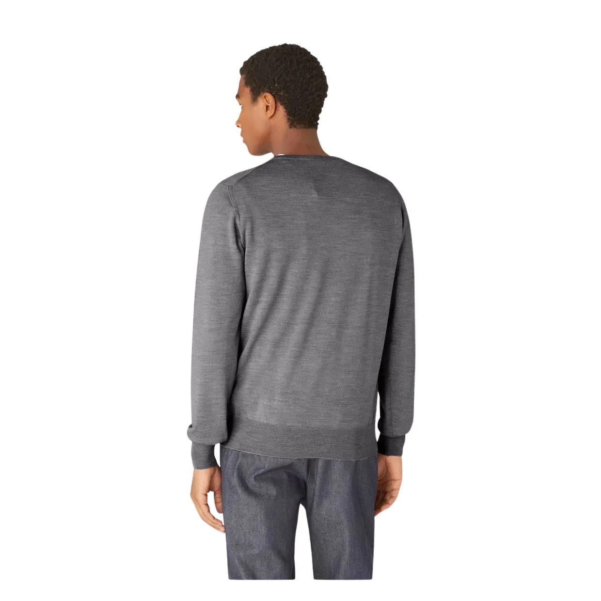 Maglione Uomo K-Way Sebastien Merino Grigio Chiaro