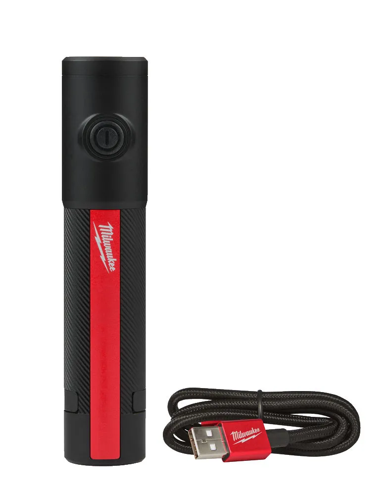 Milwaukee IR FL500 -500L Torcia Led compatta con batteria ricaricabile USB