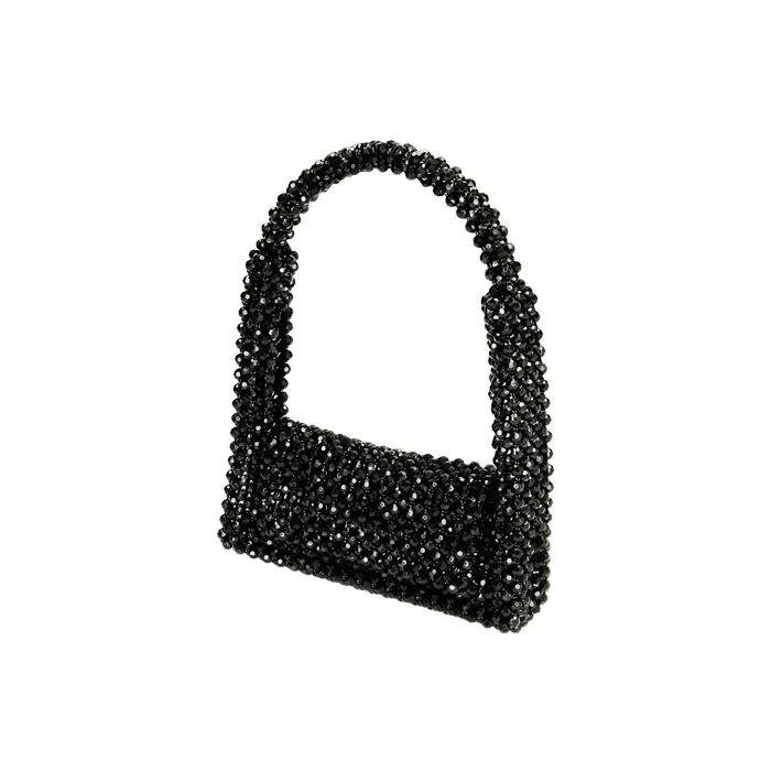 Mini-bag nera in pvc