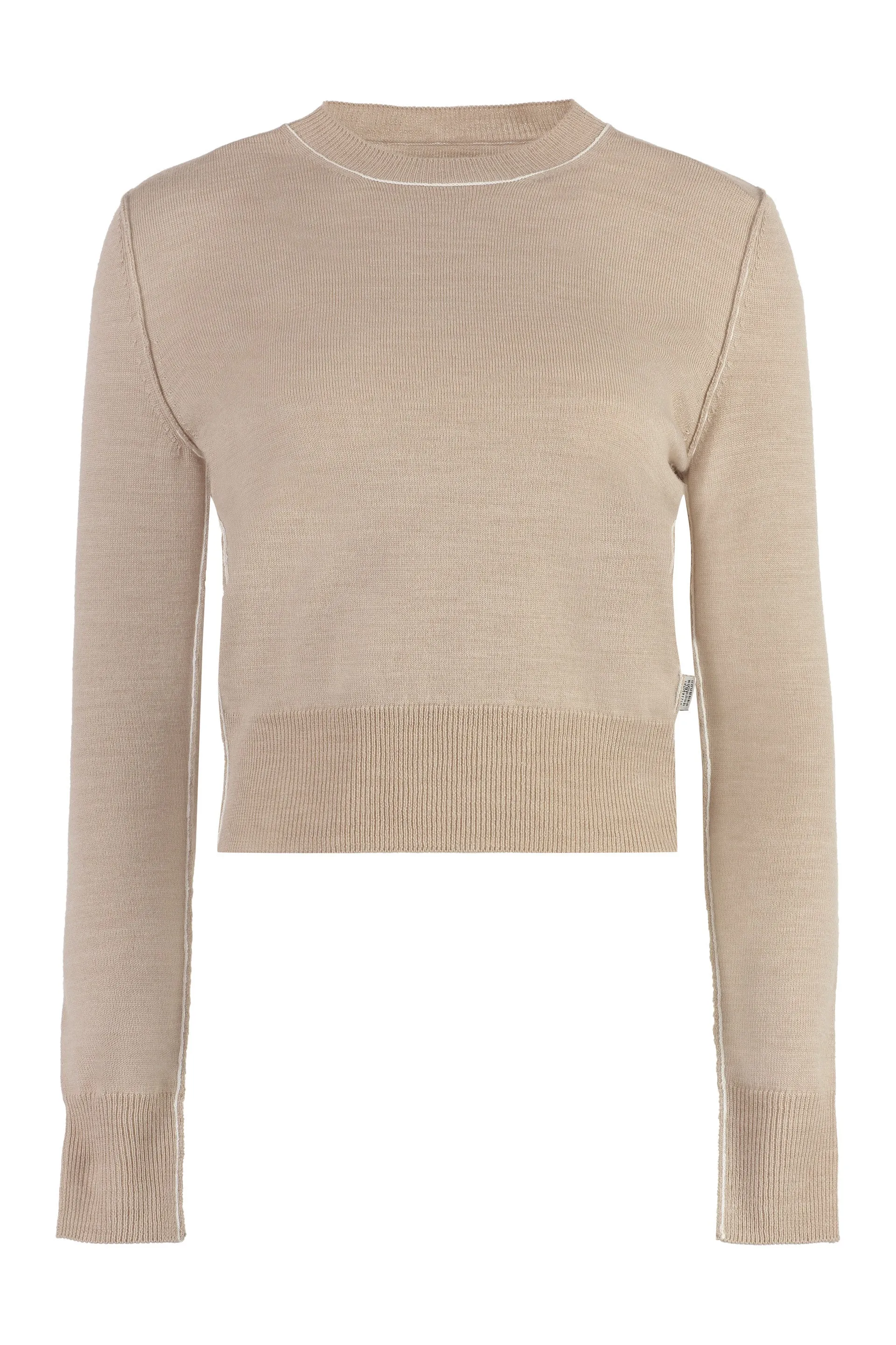 MM6 Maison Margiela Maglione girocollo in misto lana