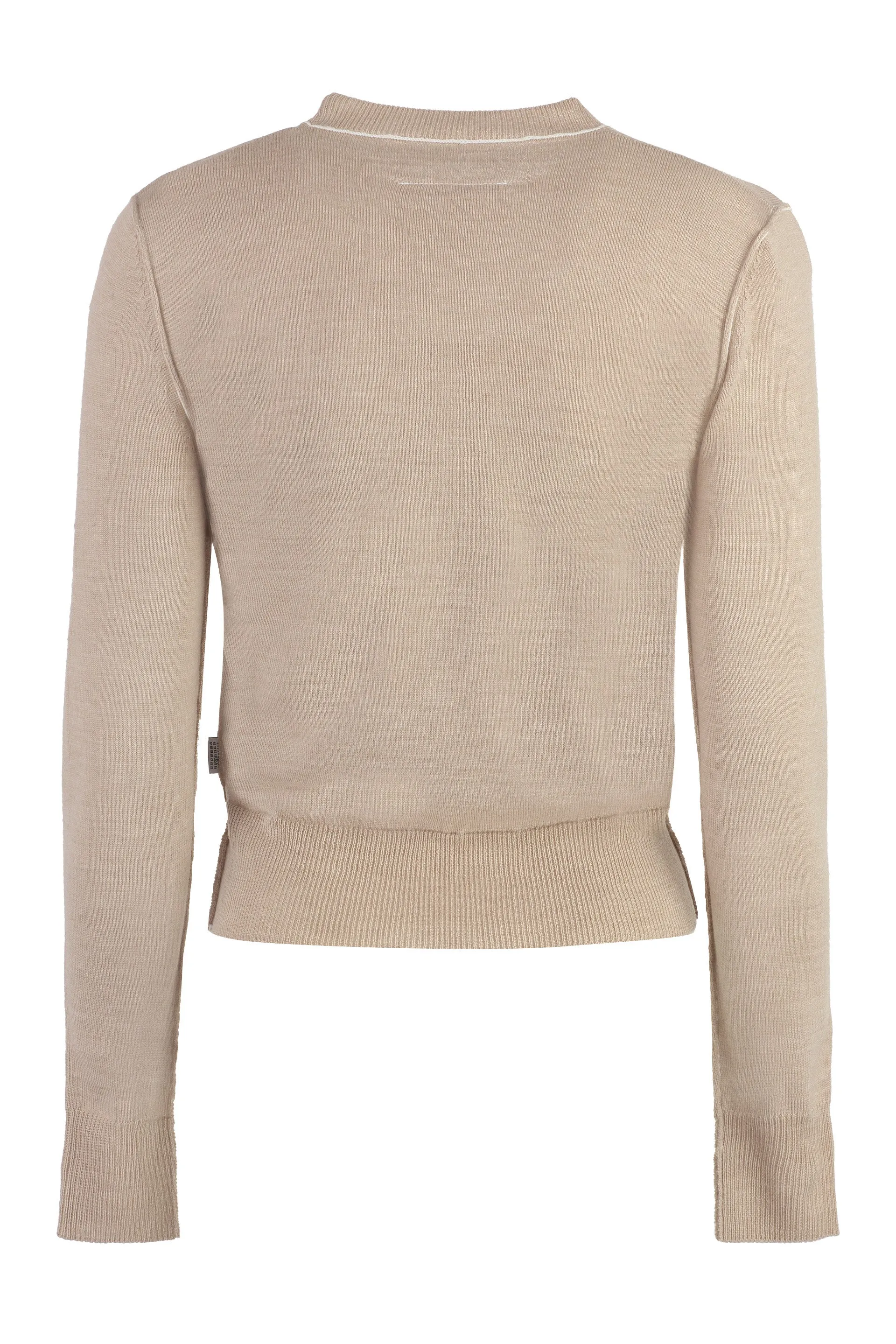 MM6 Maison Margiela Maglione girocollo in misto lana