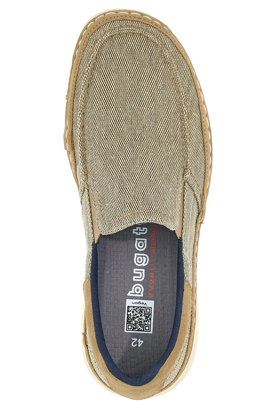 Mocassino Slip-On Beige Bugatti 462 6900