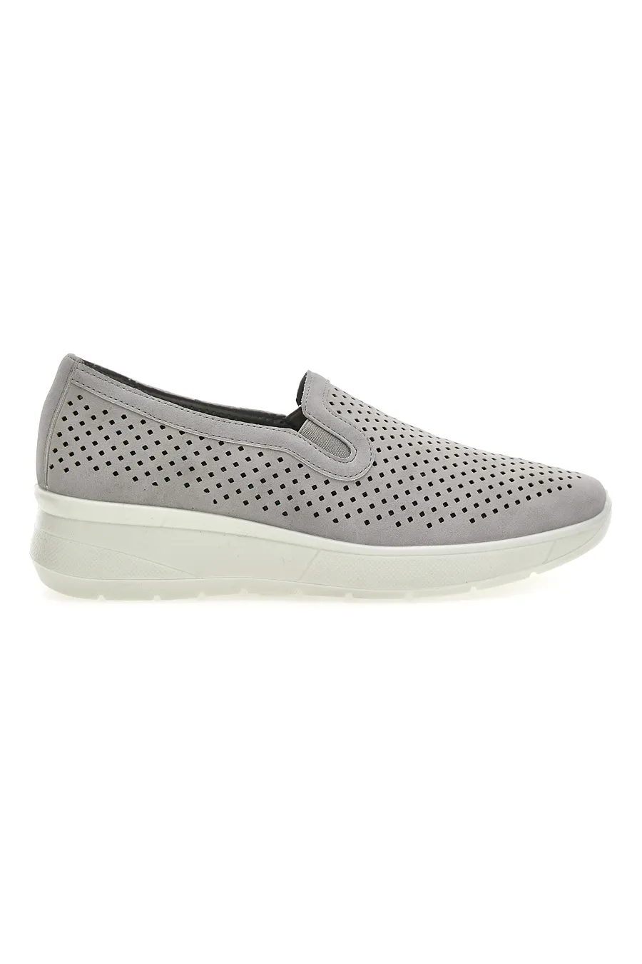 Mocassino Slip-On Grigio Eco Bio 201313
