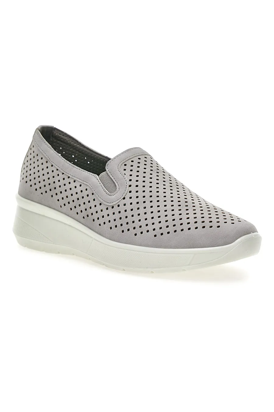 Mocassino Slip-On Grigio Eco Bio 201313
