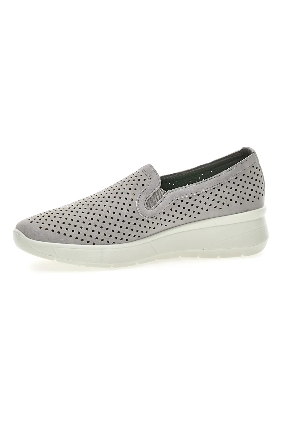Mocassino Slip-On Grigio Eco Bio 201313