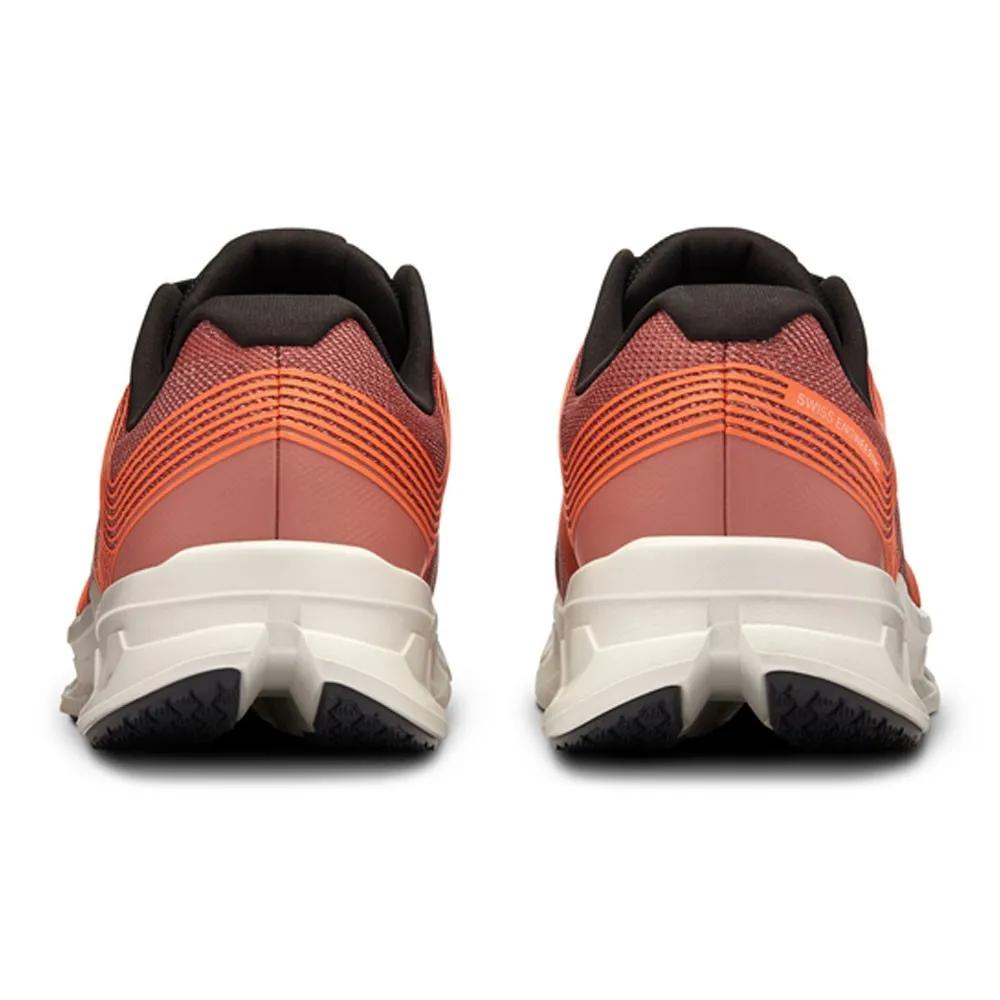 On Cloudgo Rosso Arancione - Scarpe Running Uomo