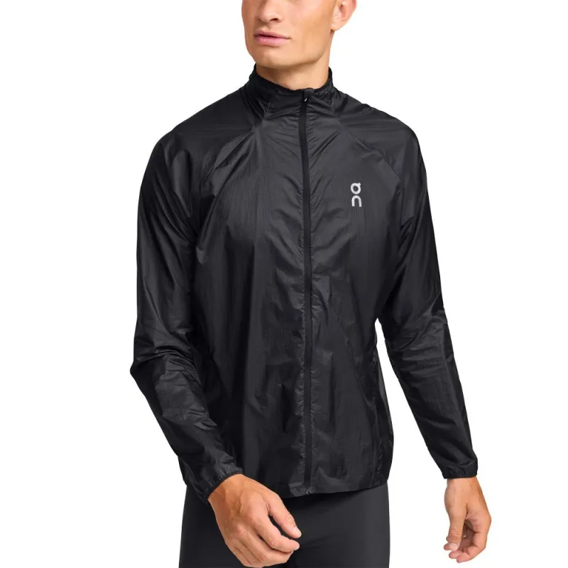 On Giacca Running Zero Graphic Nero Uomo