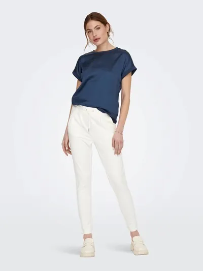 Only  ---------    ------------ pantaloni w poptrash life easy col pant