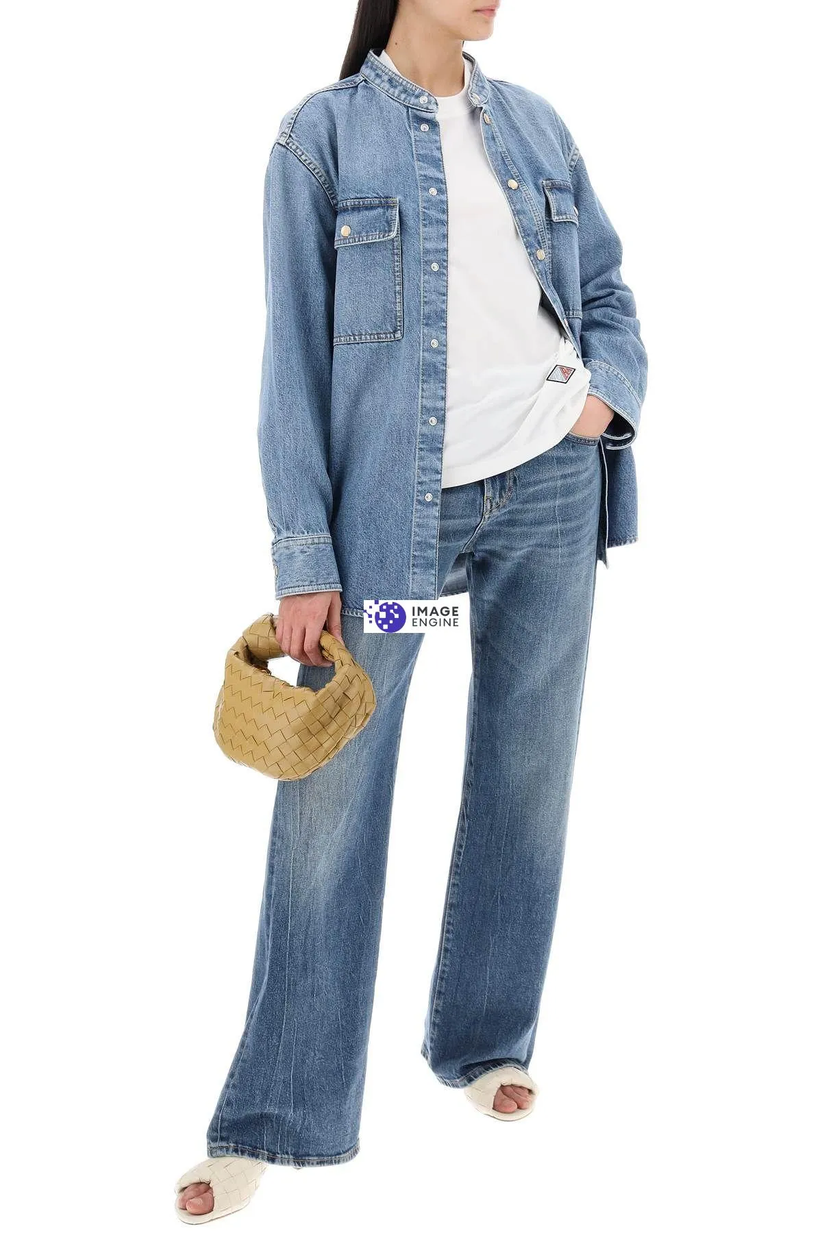 Overshirt in denim